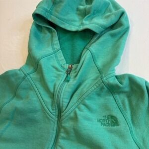 The North Face Women's Full-Zip Hoodie Green‎ Size L Casual Wear